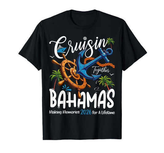 Bahamas Cruise 2026 Family Vacation Trip T-Shirt