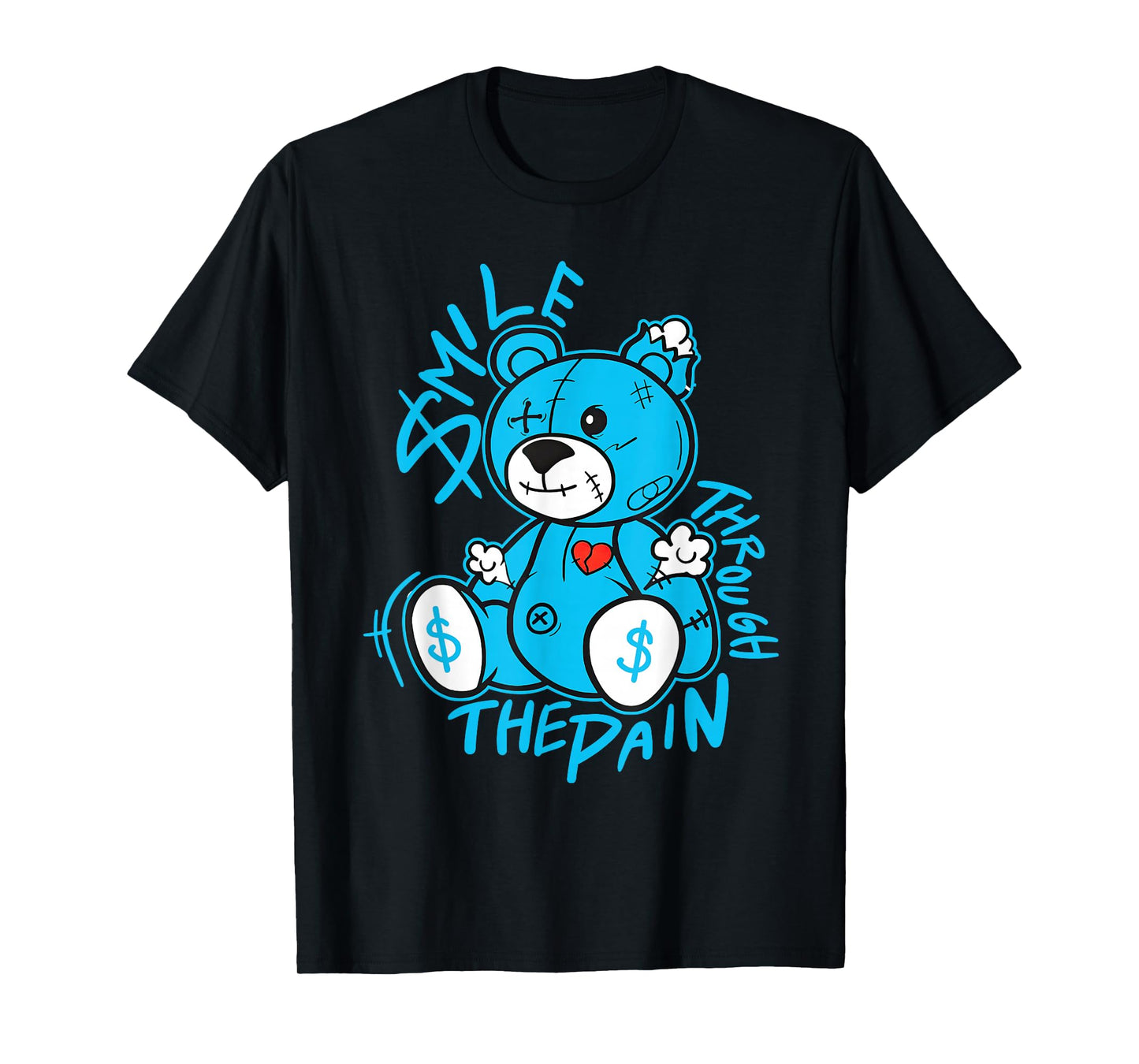 Gamma Blue Black White Match T-Shirt
