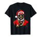 Funny African American Santa Christmas Graphic for Men T-Shirt