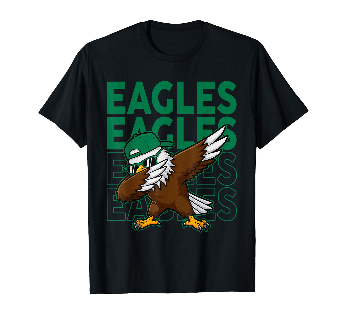 Eagle Dabbing for Men Women Youth Toddler Kids Boys Girls T-Shirt