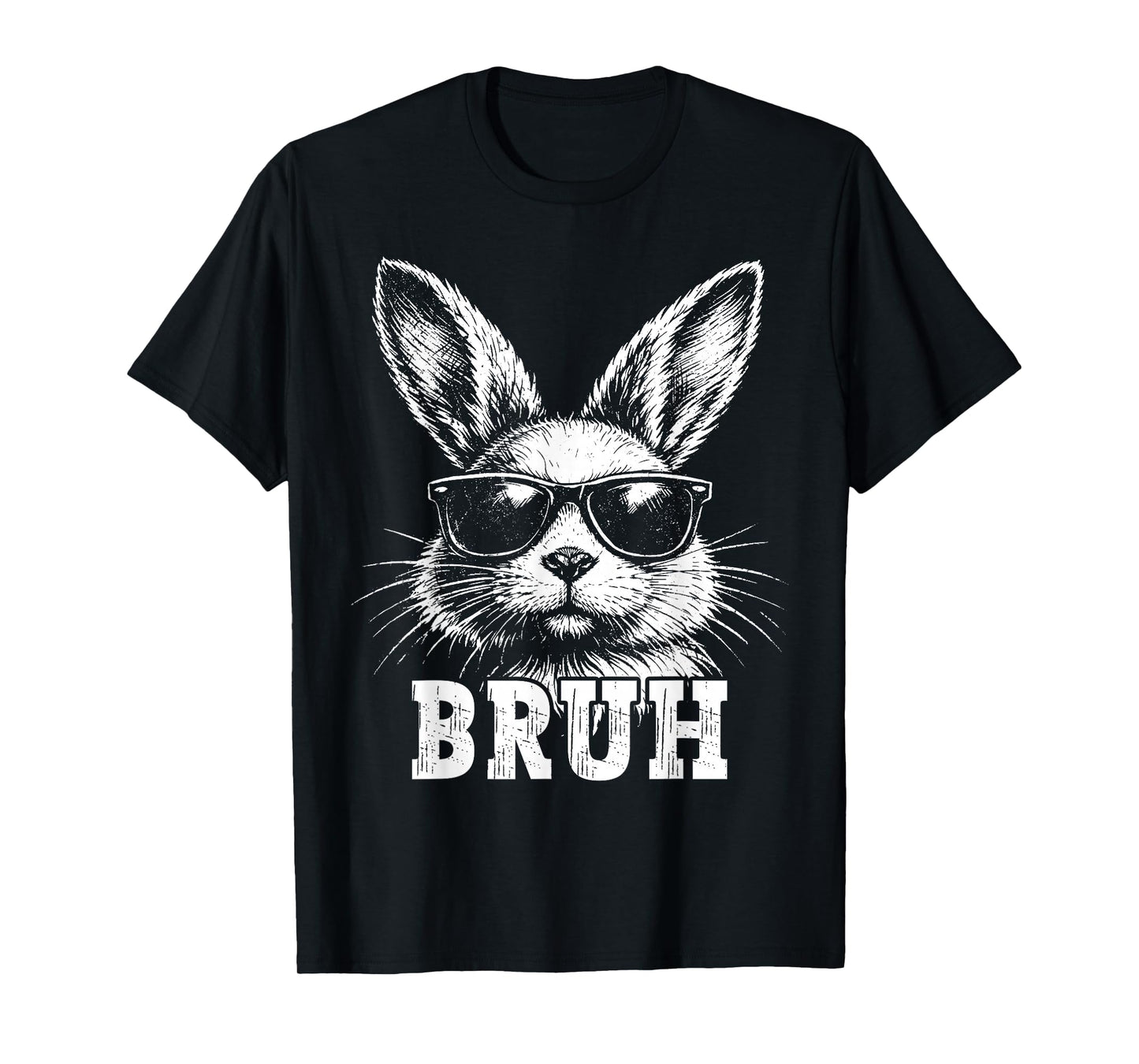 Kids Boy Easter Retro Bunny Bruh Easter Kids Boy Toddler Men T-Shirt