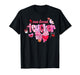 Teacher Valentine Loved Teacher Valentine's Day Coquette Bow T-Shirt