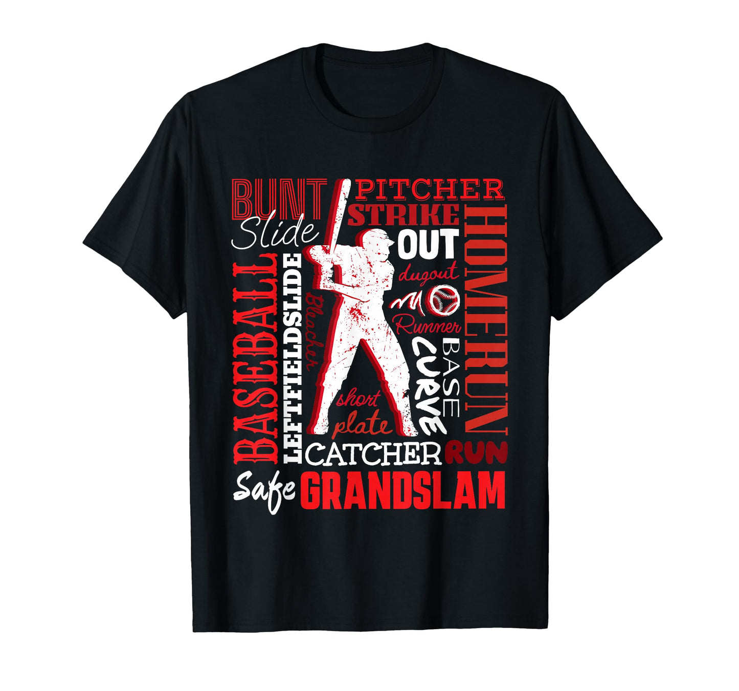 Baseball Sports Player Athletic Gift for Fans T-Shirt