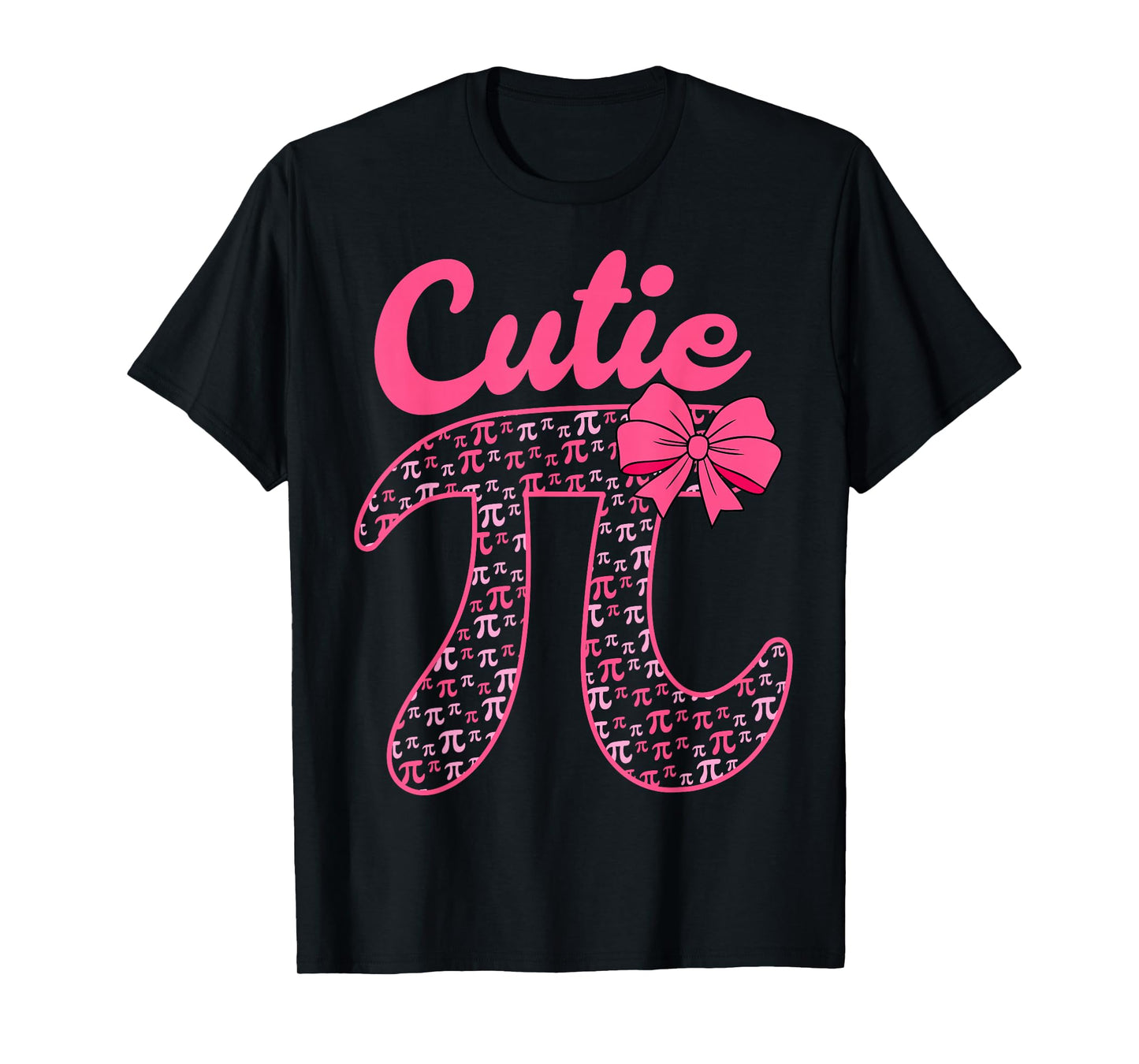 Cutie Pi Day Cute Pi Symbol Math Teachers Women Girls Kids T-Shirt