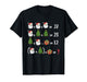 Funny 67 Six Seven Santa Tree Math Teacher Christmas Xmas T-Shirt