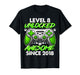Level 8 Unlocked 8 Year Old Gifts for Boys 8th Birthday Boy T-Shirt