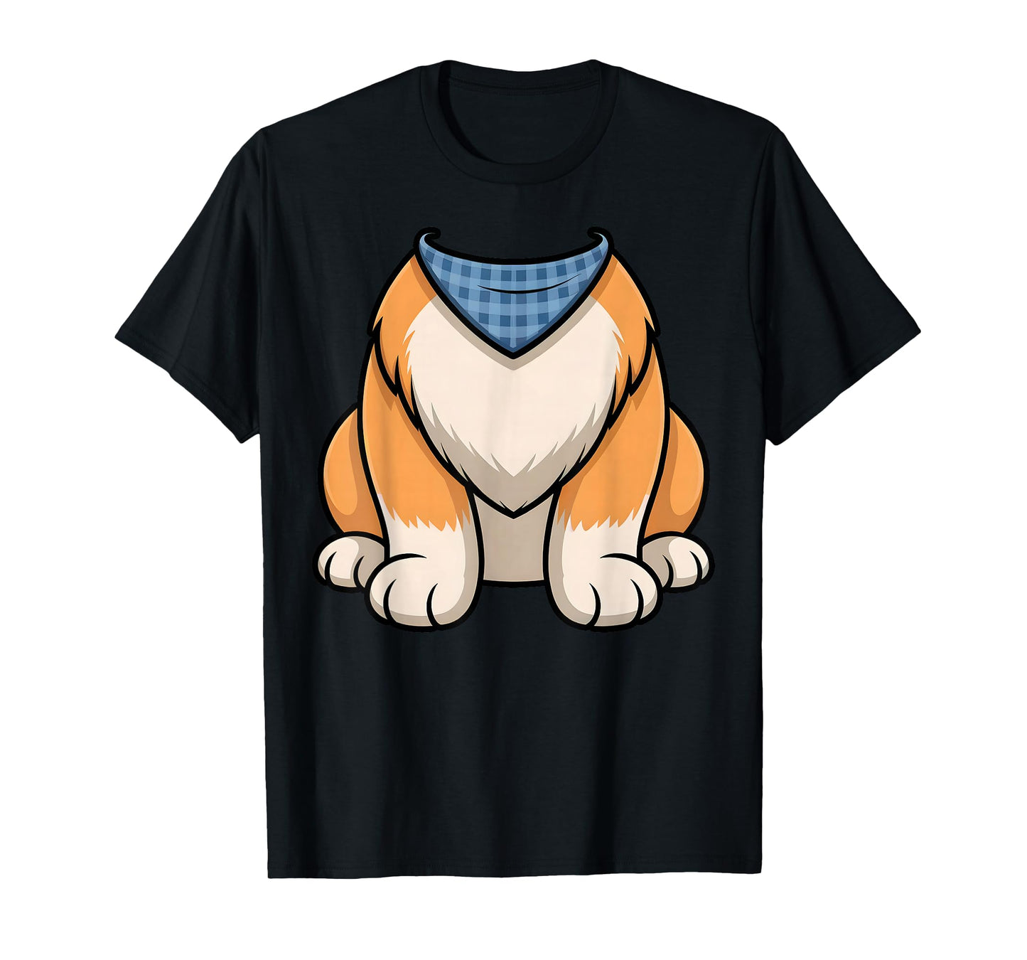 Dog Body Costume Lazy Halloween Trick or Treat T-Shirt
