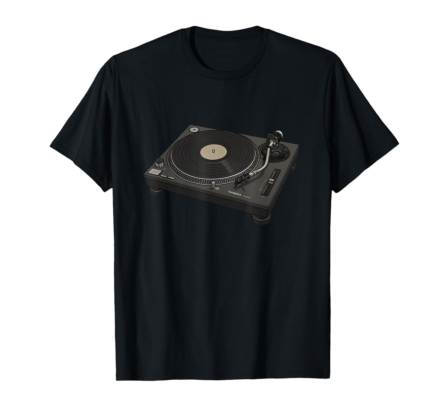 Technics SL-1200 Turntable DJ and Music T-Shirt