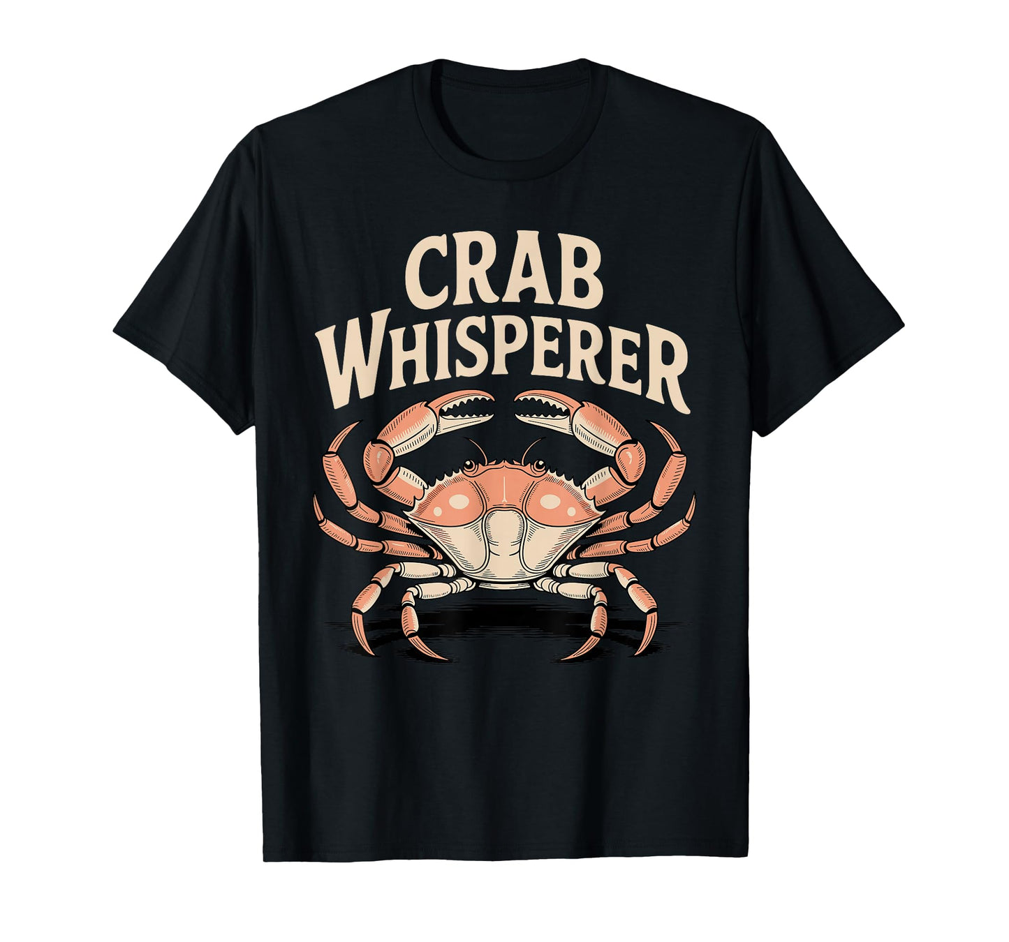 Funny Crab Design for Men Women Adult Crab Seafood Crab Love T-Shirt
