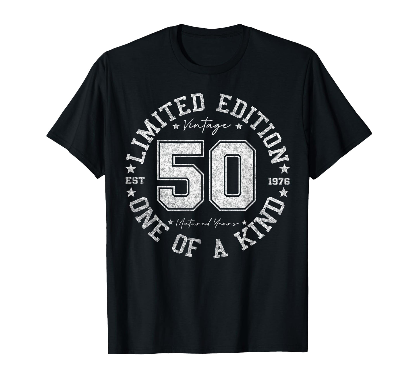 50 Year Old Gifts Vintage 1976 Limited Edition 50th Birthday T-Shirt