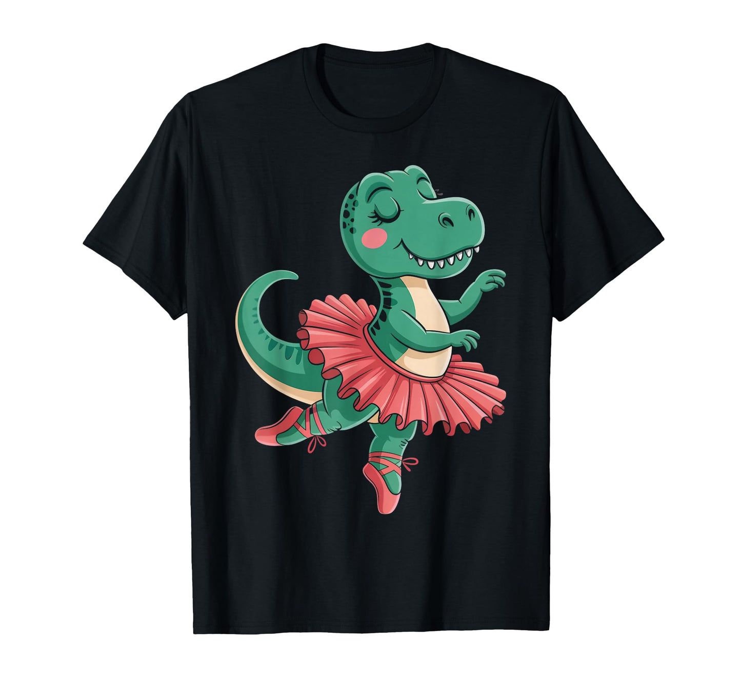 Trex Dinosaur Ballet Lover Ballerinas Ballet Dancer T-Shirt