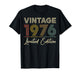 Vintage 1976 Limited Edition 50-Year-Old Gifts 50th Birthday T-Shirt