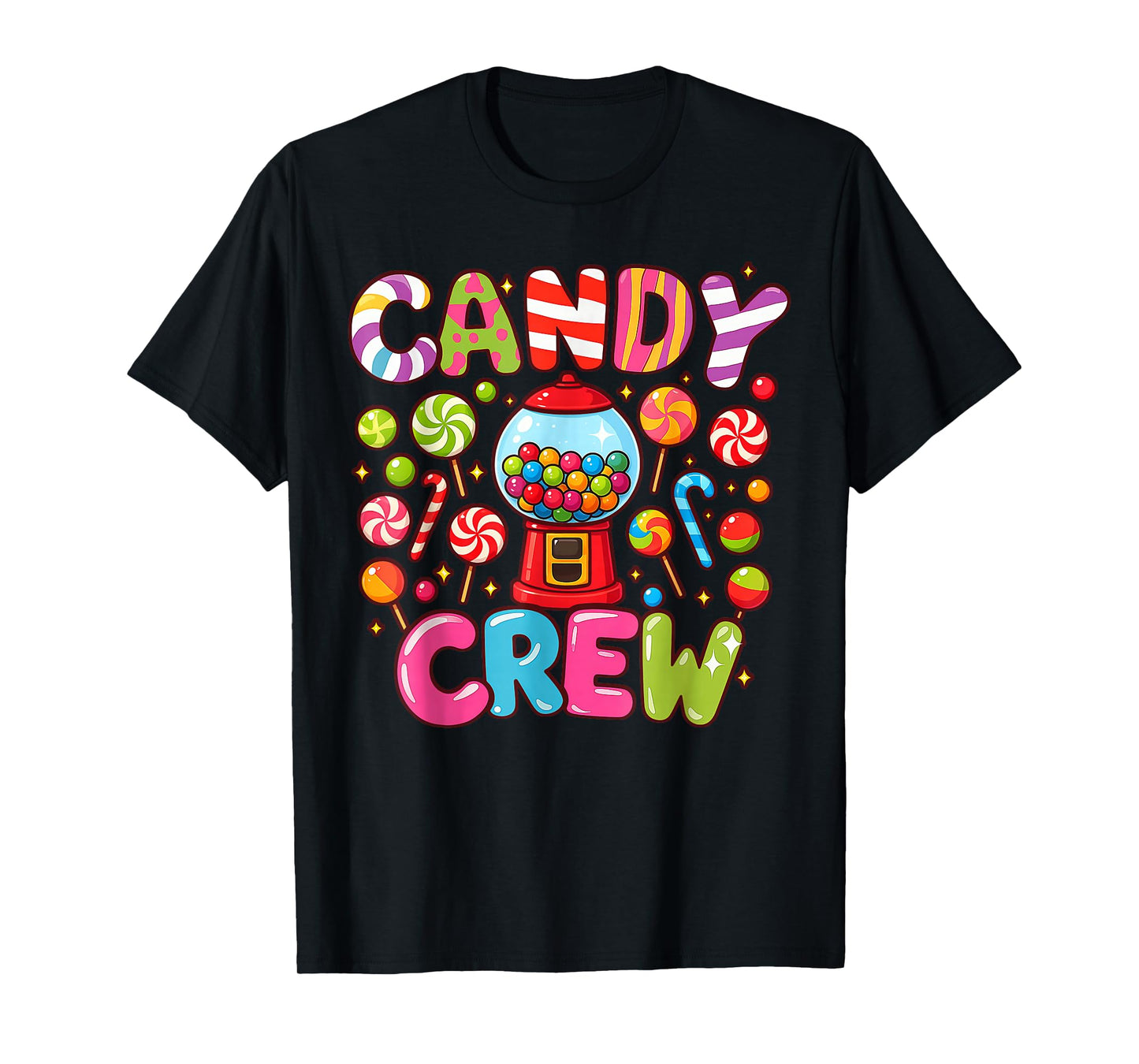 Candy Crew Candy Costume Women Candy Land Kids Sweetie T-Shirt