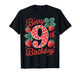 Kids Age 9 Strawberry Fruit Berry 9th Birthday Girl Sweet T-Shirt