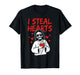 I Steal Hearts Jesus Valentines Day Christian Love Religious T-Shirt