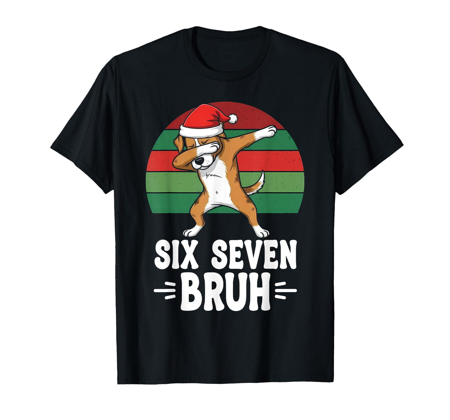 67 Christmas Funny 67 Brainrot Youth Kids Dog 67 T-Shirt