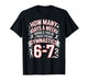67 Meme Six Seven Funny How Many Days Gymnastics T-Shirt