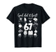 Vintage God Did It First 67 Six Seven Meme Christian Bible T-Shirt