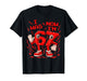 I was 6 Now I'm 7 Six Seven 7 Years Old Birthday Brainrot T-Shirt