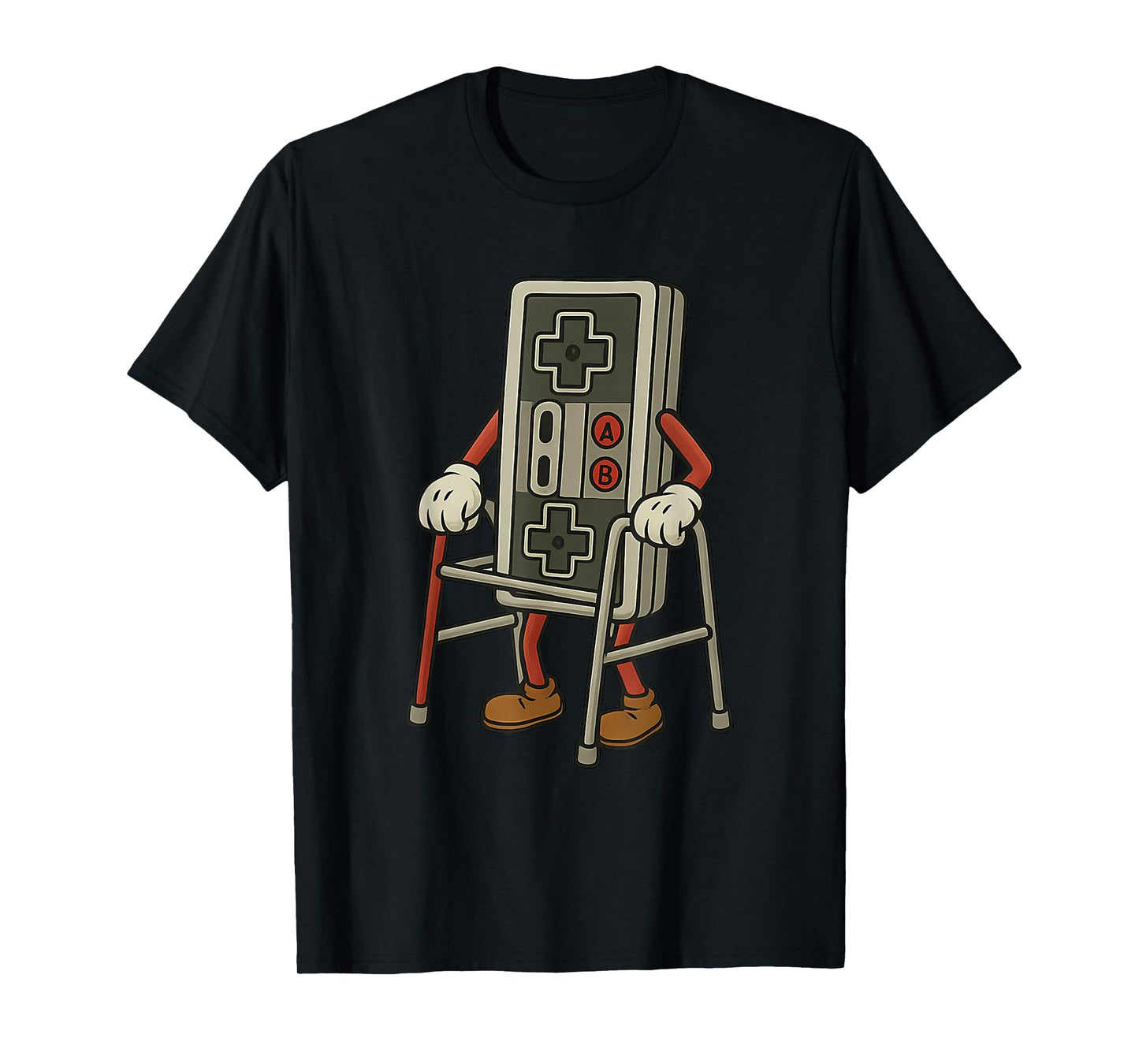 Funny Old Gamer Gaming Retro 80s 90s Video Game Old Gamer T-Shirt