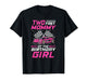 Two Fast Mommy of The Birthday Girl Racing Family Pit Crew T-Shirt