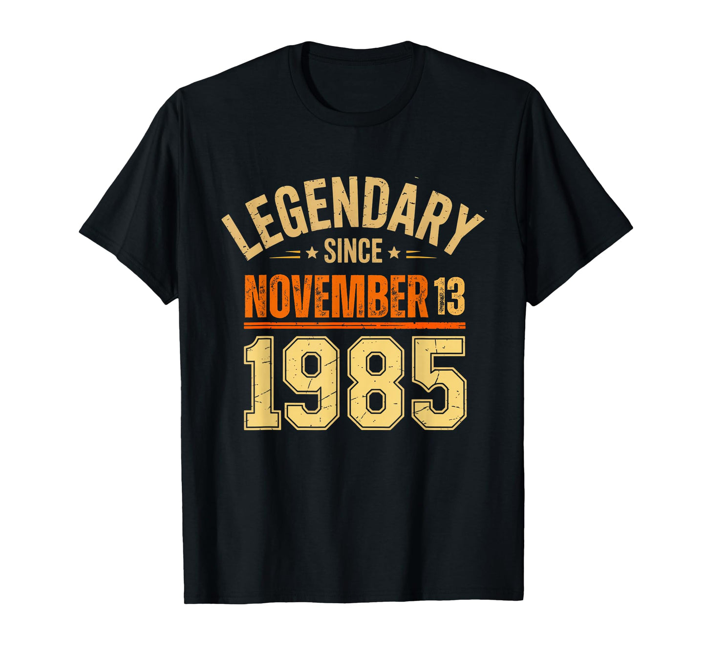 Legendary Since November 13 1985 Retro Vintage Birthday 80s T-Shirt