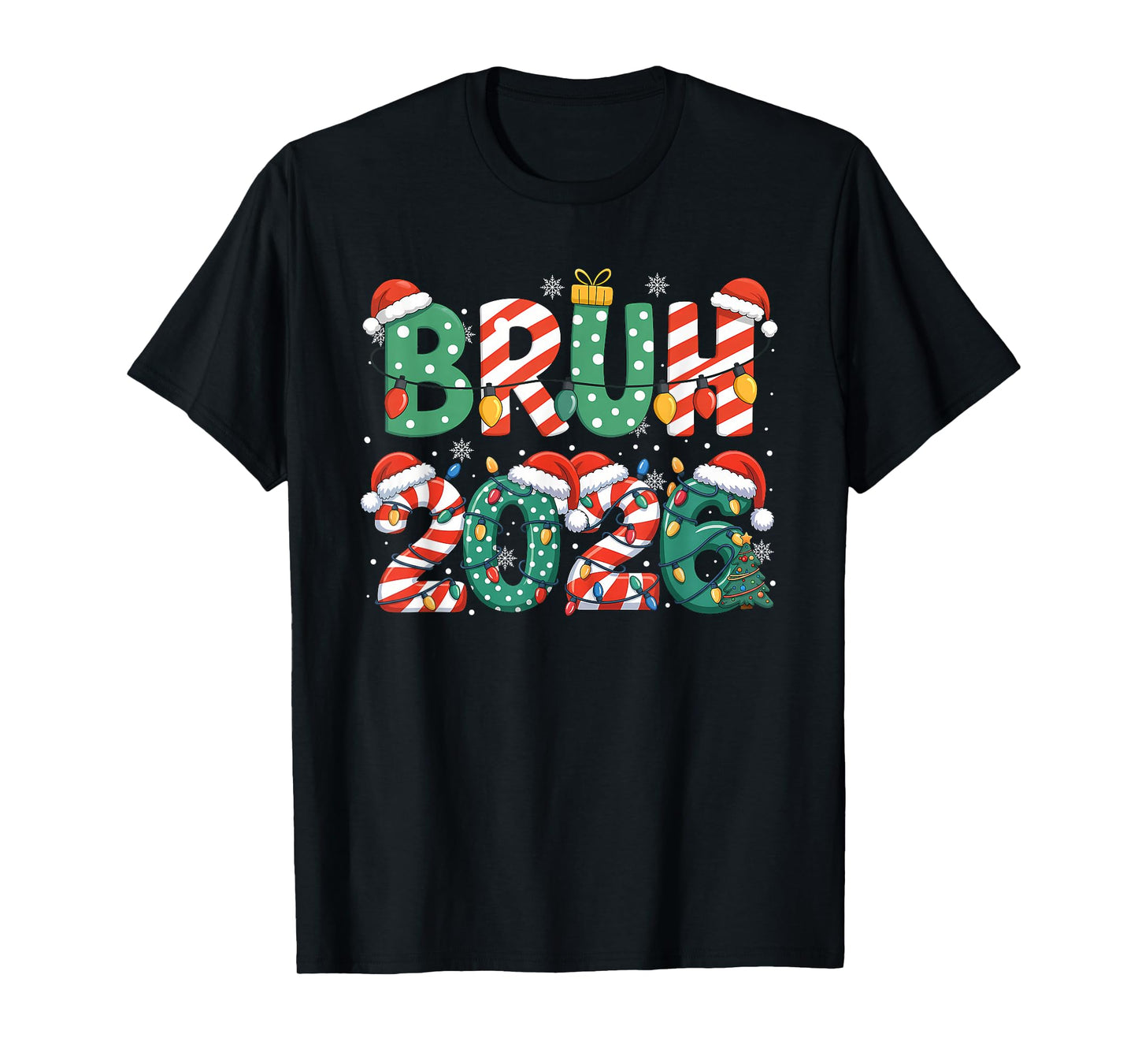 Bruh 2026 Happy New Year 2026 New Year's Eve Party Kids Boys T-Shirt