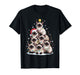 Christmas Siamese Cat Pet Xmas Santa Hat T-Shirt
