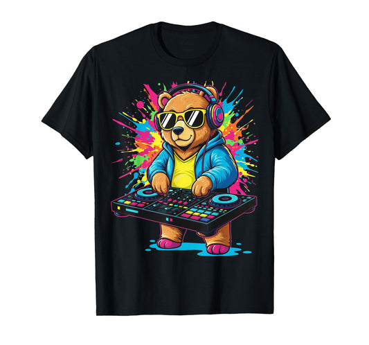 DJ Teddy Bear T-Shirt