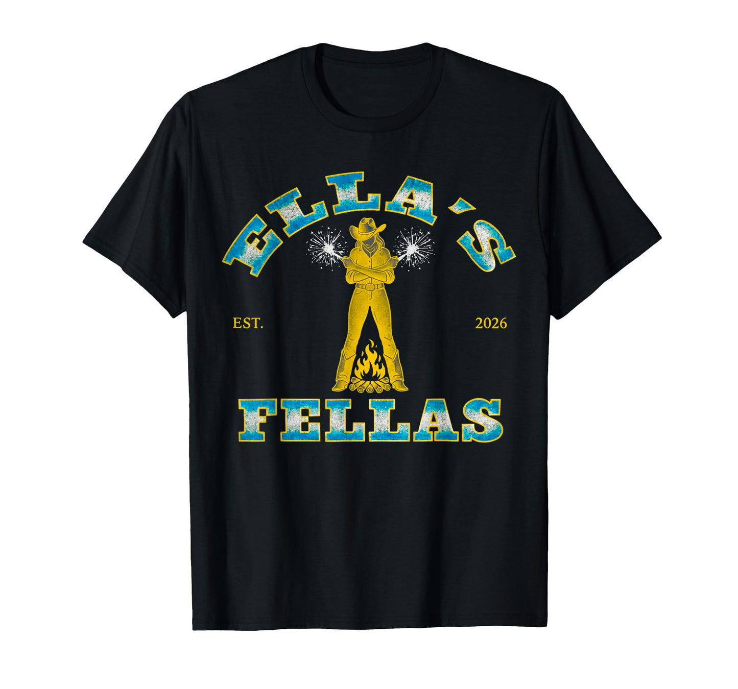 Ellas Fellas Vintage Matching Squad for Men Women T-Shirt