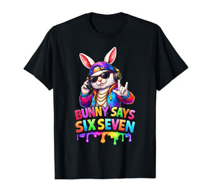 Six Seven Easter Kids Bunny 67 Easter Toddler Teens Boy Girl T-Shirt