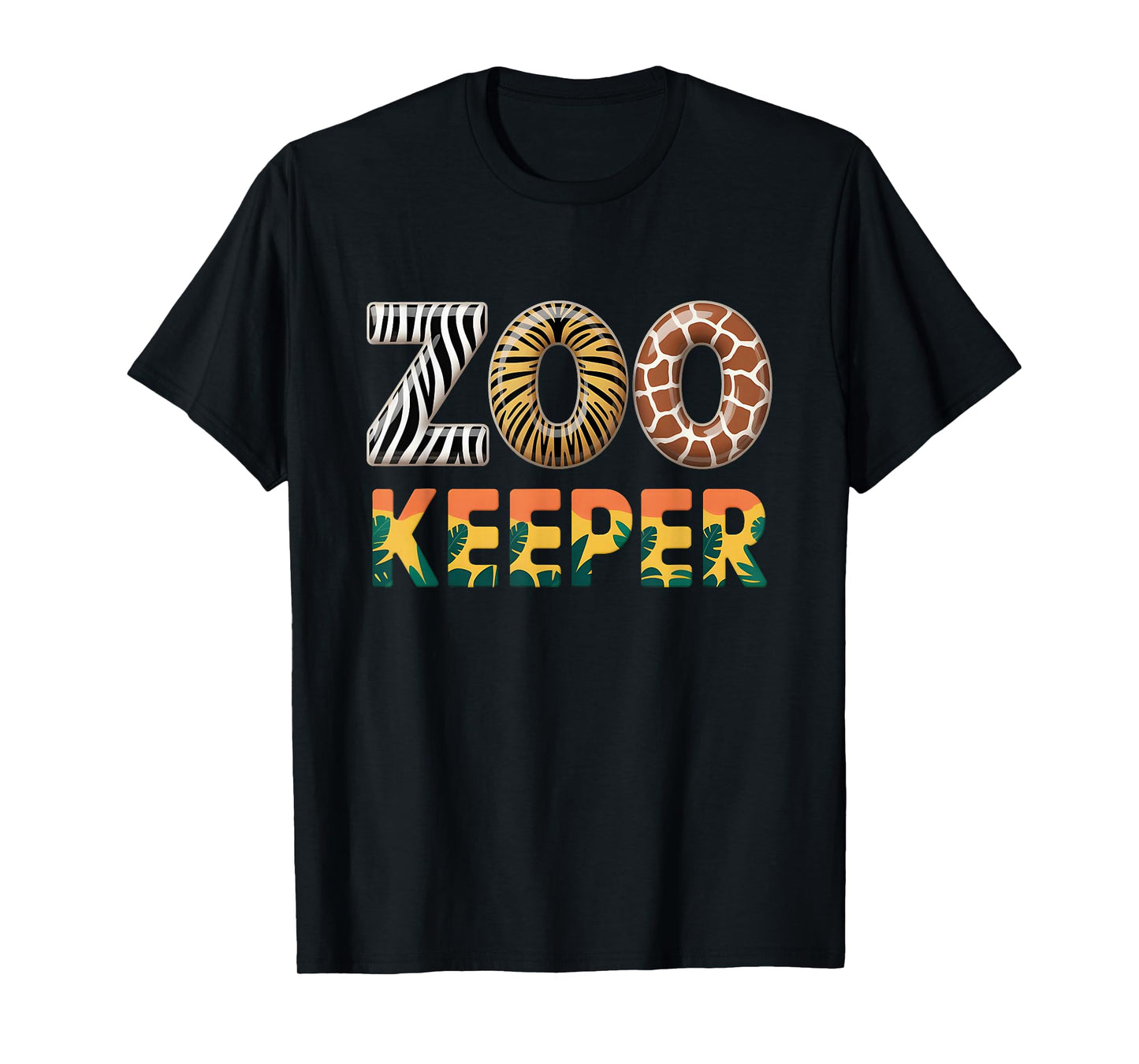 Zoo Keeper Costume Adult Halloween Party Safari Zookeeper T-Shirt
