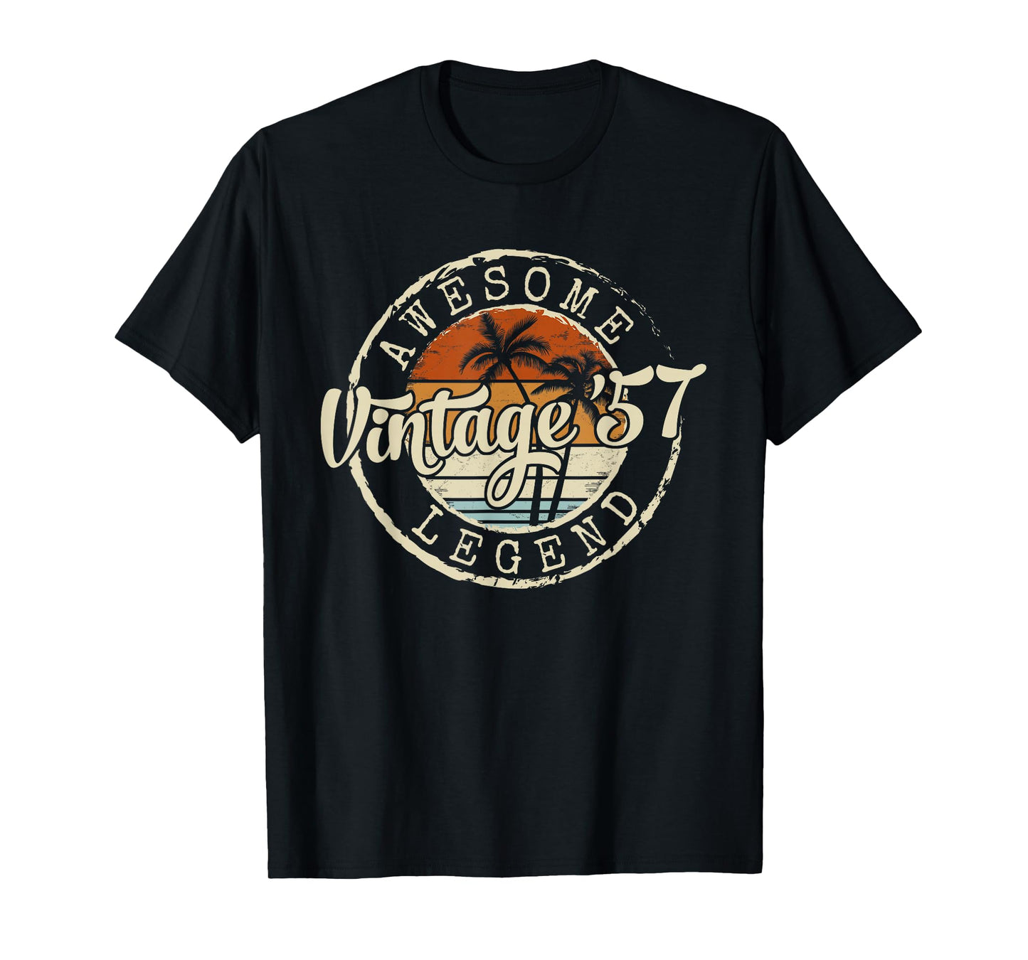 Vintage 1957 69yr 69th Birthday Gifts for Men 69 Years Old T-Shirt