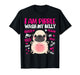 I Am Pibble Dog Puppy Wash Clean My Belly Funny Meme T-Shirt