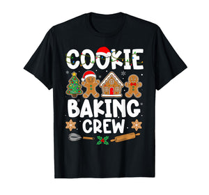Cookie Baking Crew for Women Kids Men Boy Family Christmas T-Shirt