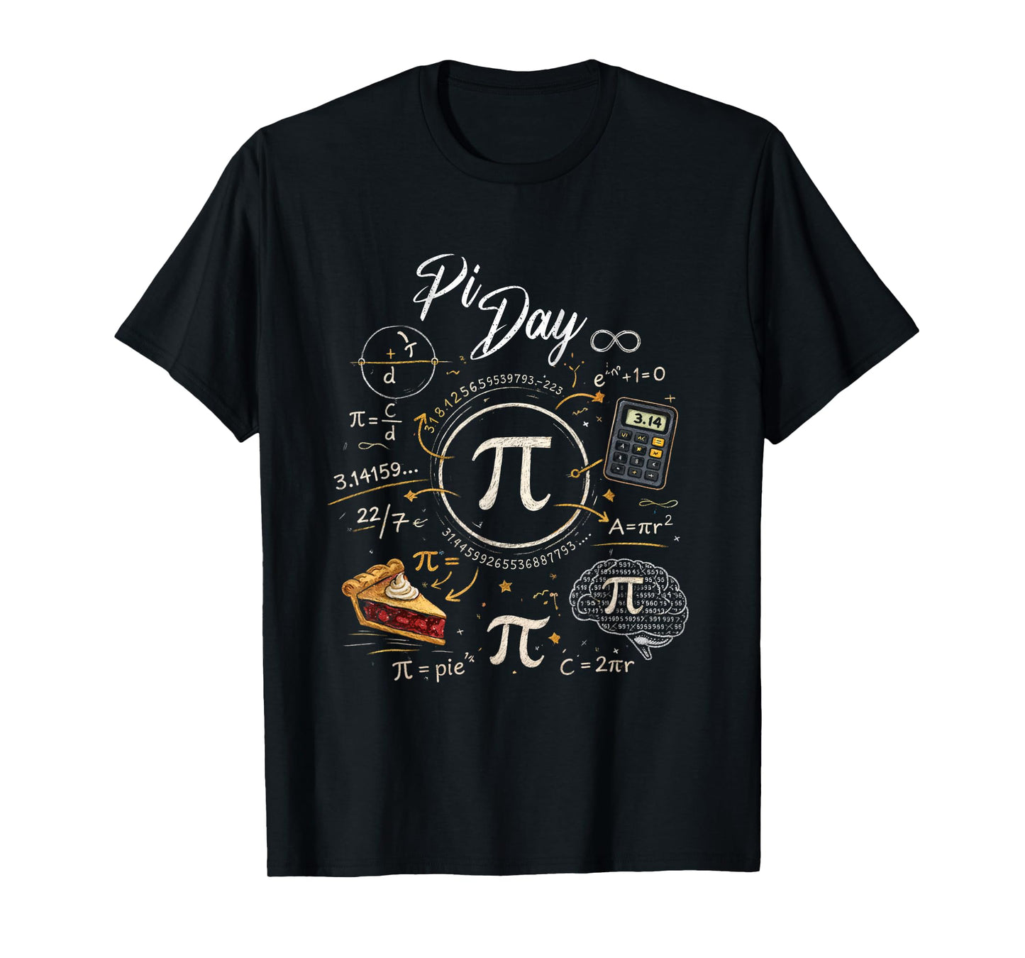 Pi Day Pi Number Symbol Math Science for Men Women Kids T-Shirt