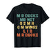 Funny Retro Duck Lover Phrase M R Ducks Waterfowl Humor T-Shirt