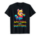 Spitters are Quitters Funny Rude Llama Stag Or Hen Party T-Shirt