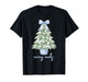 Merry Mahjong Christmas Tree Preppy Chinoiserie Mahj Party T-Shirt