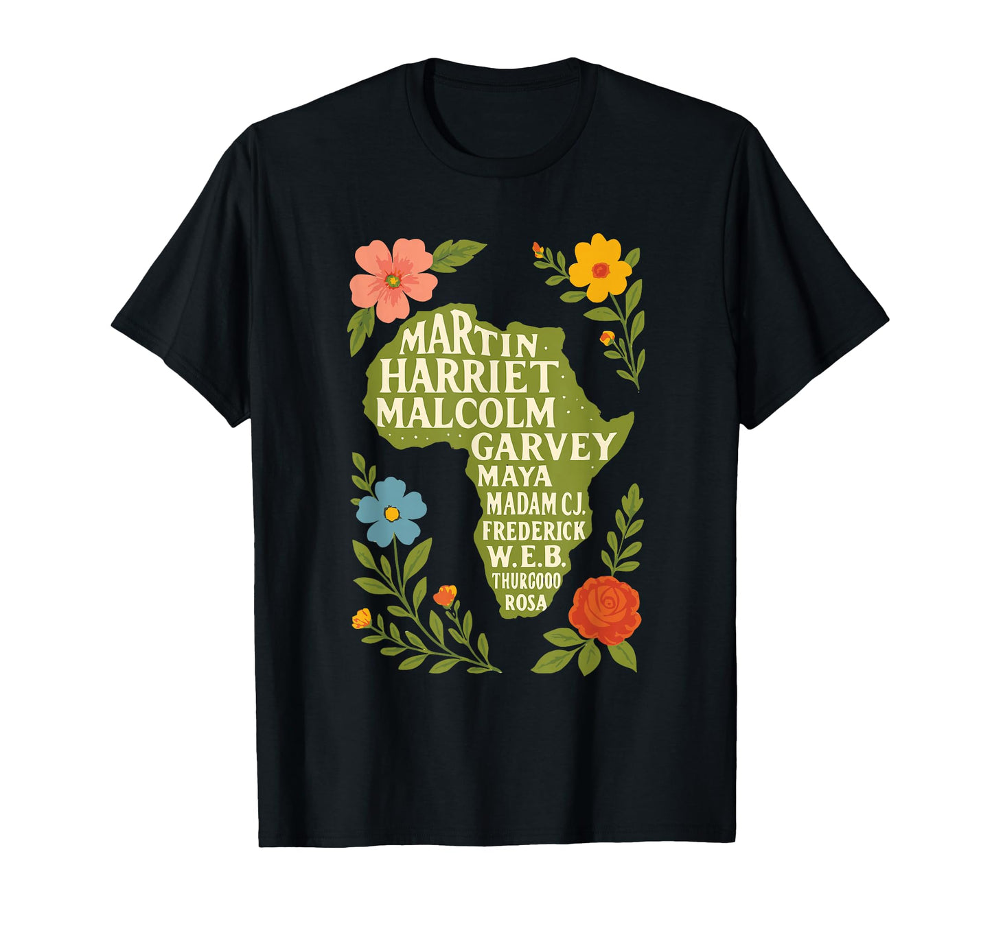 Black Leaders Black History Month African American Teachers T-Shirt