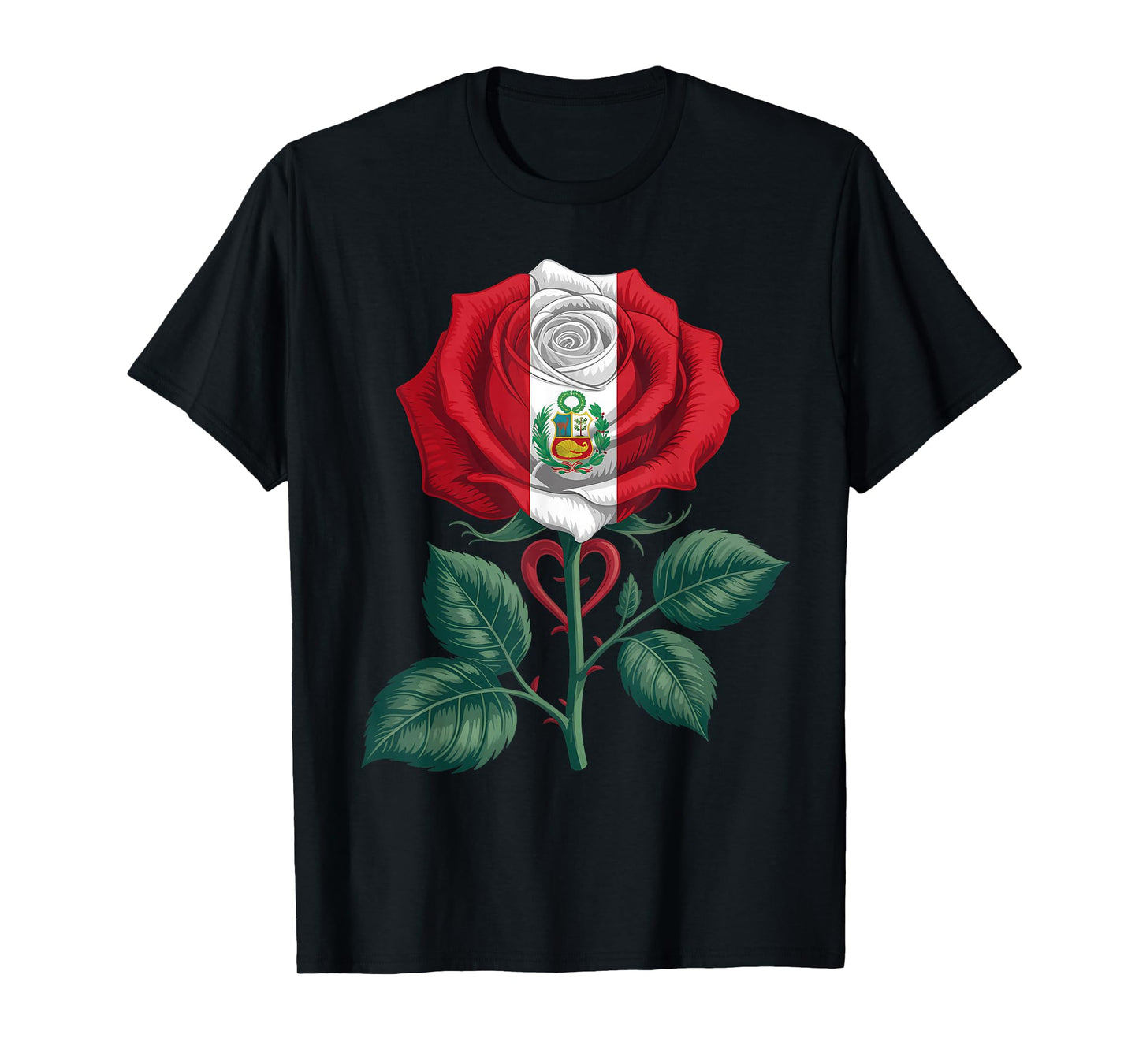 Peru Flag Peruvian Roots Peruvian Flag Peruvian Pride T-Shirt