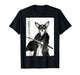 Cute Vintage Ink Wash Sumi-e Japanese Ink Dog Chihuahua T-Shirt