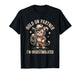 Hold On Partner Im Overstimulated Shirt Cute Cat T-Shirt