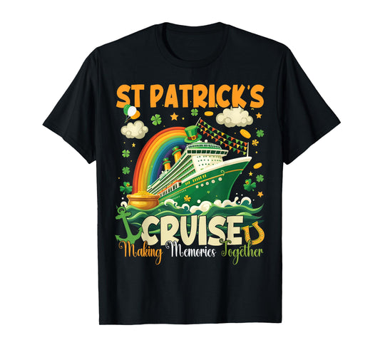 St Patrick's Day Cruise Squad 2026 Funny Family Matching Tee T-Shirt