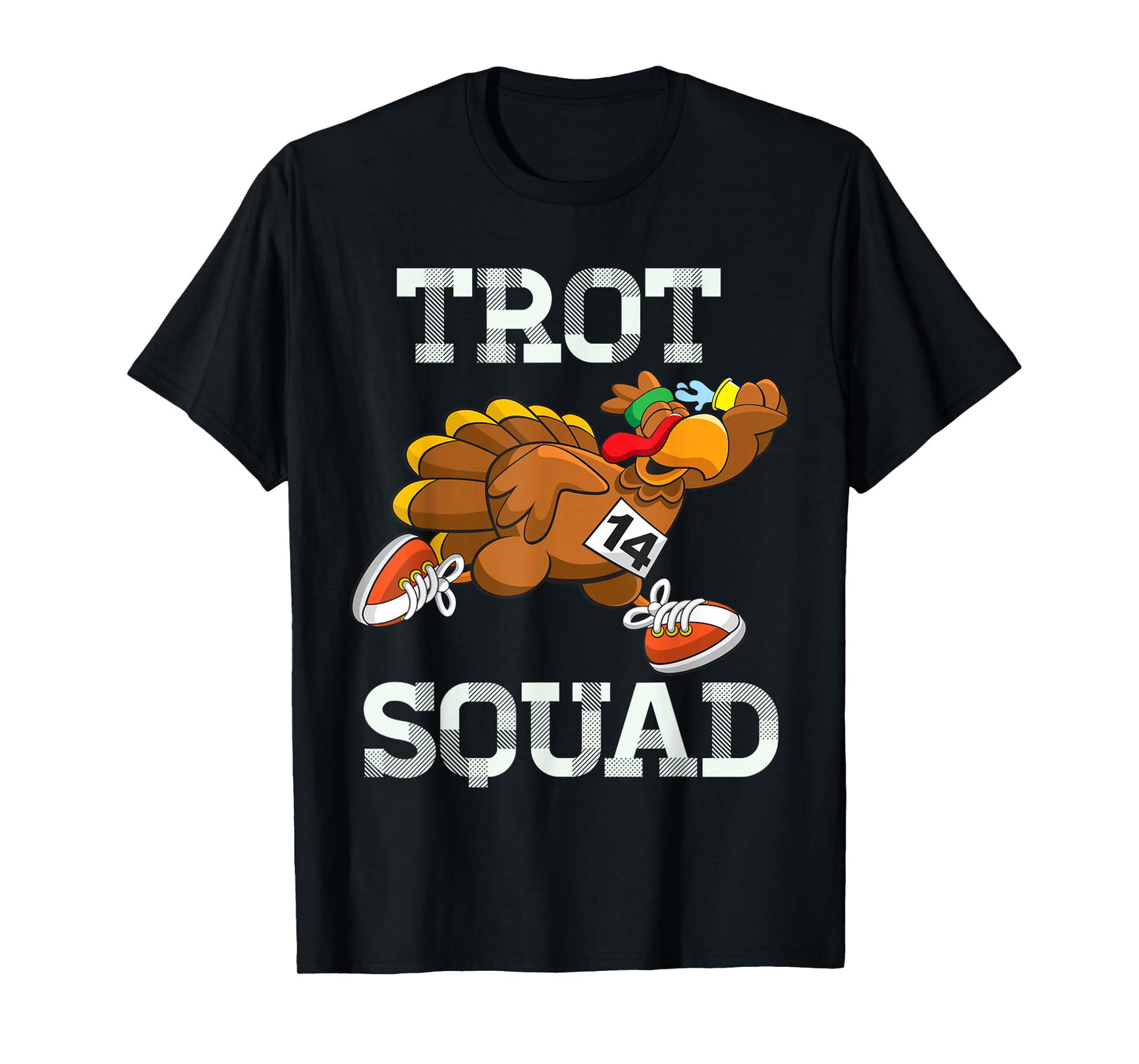 Turkey Trot Squad Thanksgiving Trot Race Women Men Kids T-Shirt