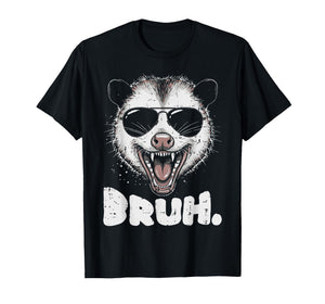 Opossum Face Bruh Funny Possum Meme Humor Men Women Kids T-Shirt