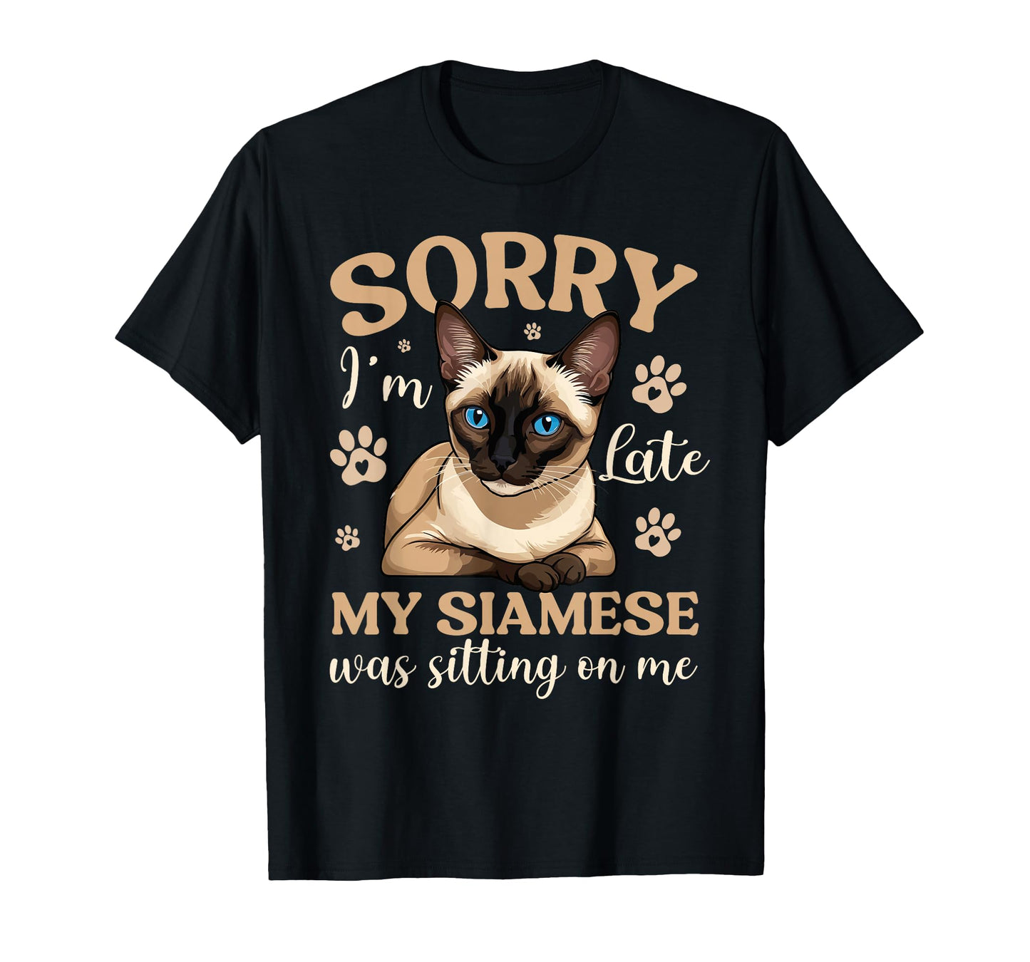 Siamese Owner Siamese Cat Lover Funny Siamese Cat T-Shirt