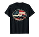 Old School Plymouth Superbird Classic American Flag T-Shirt