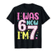 7 Year Old Birthday Girl 67 Seven T-Shirt