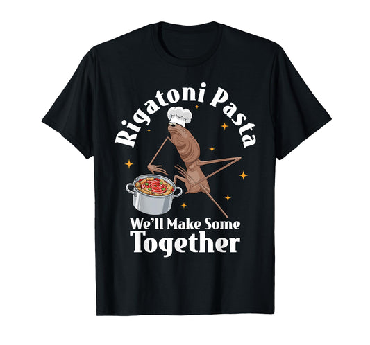 Marcus The Worm Rigatoni Pasta Funny Meme T-Shirt